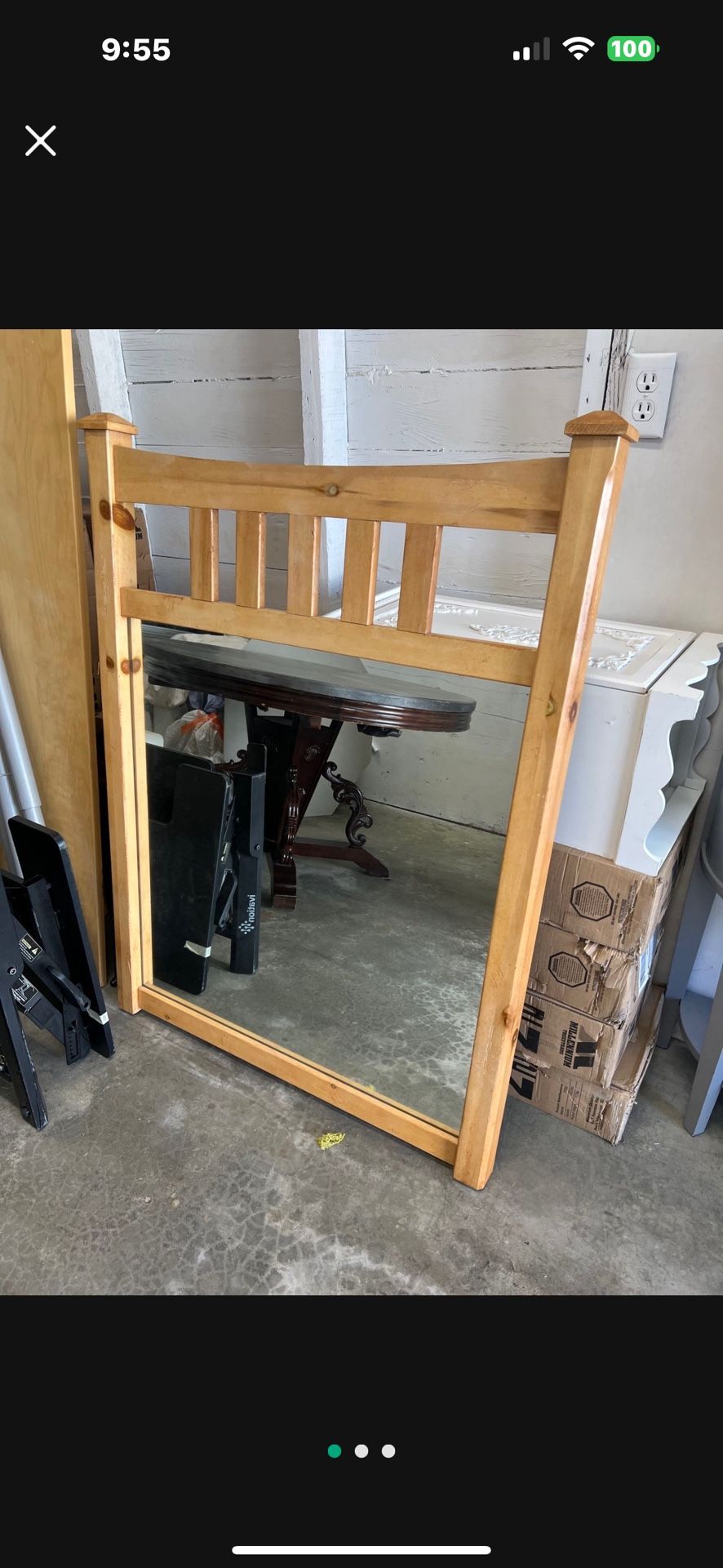 Large Floor Or Dresser Mirror