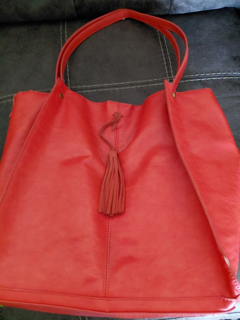 Leather Handbag 