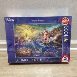 Schmidt Thomas Kinkade Disney Little Mermaid 1000 Pc Puzzle