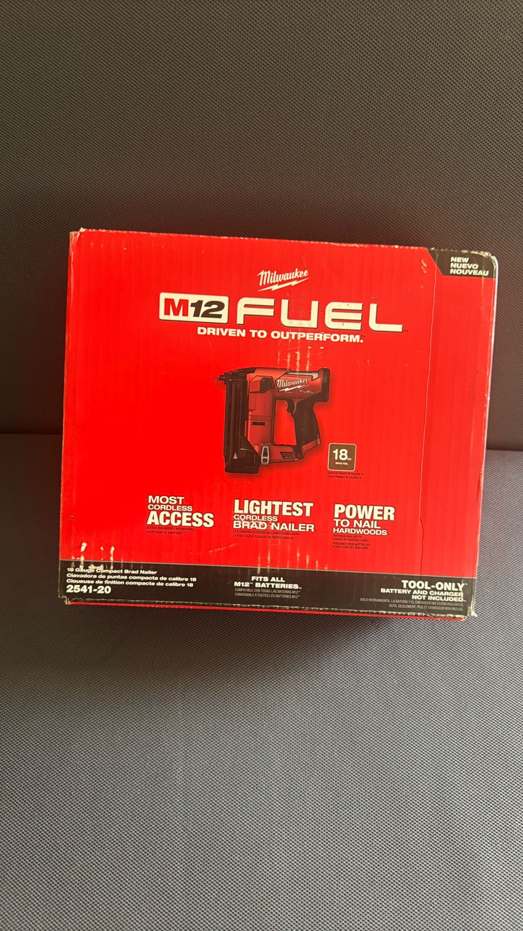 Milwaukee nail gun