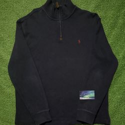 Polo Ralph Lauren Quarter Zip Fleece Navy