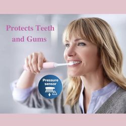 Philips Sonicare ProtectiveClean 4100 Electric Rechargeable Toothbrush, Plaque Control, Pink