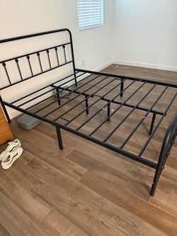 Queen size bed frame