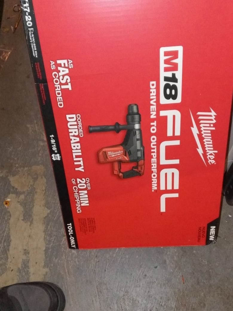 Milwaukee Cordless Hammer Drill. Tool Only No Cords