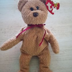 Ty Teddy Curly Vintage 1993 Wow