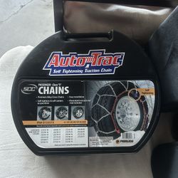 Auto trac Self-tightening Chains For Snow 