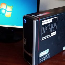 eMachine EL1 210 0 1e Win 7 PC 298 Hard Drive 2 GB Ram Runs Great Fast Startup