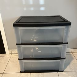 Plastic Storage Drawers