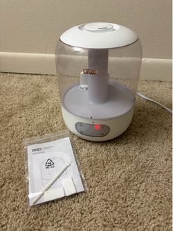 DREO Humidifiers for Bedroom, 3L Top Fill 30H & 26dB Quiet Runtime