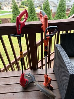 Lawn equipment String trimmers or edger