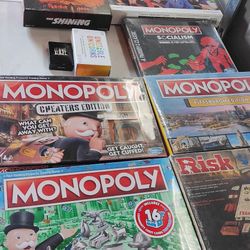 Board games (all for $60) sold together 5 games NEW!