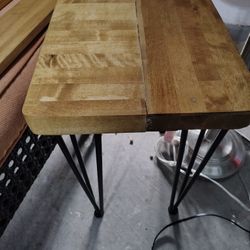 Birch Wood Stool Or Side Table 