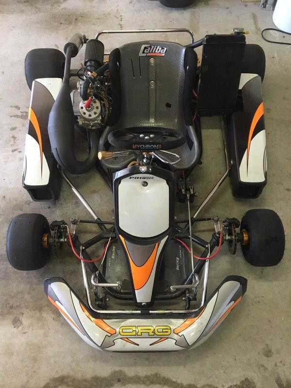 shifter race kart, 2002 CRG Heron Plus, 125cc TM