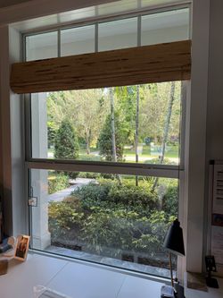 Bamboo Roman Shade Window Blind