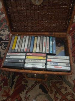 Collection of Vintage Music Cassettes