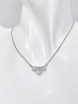 Authentic Moissanite 2.6 Ct Heart Necklace w/ GRA Certificate