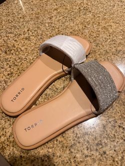 Torrid brand new extra wide sandals