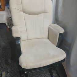 Wood Black Rocking Chair