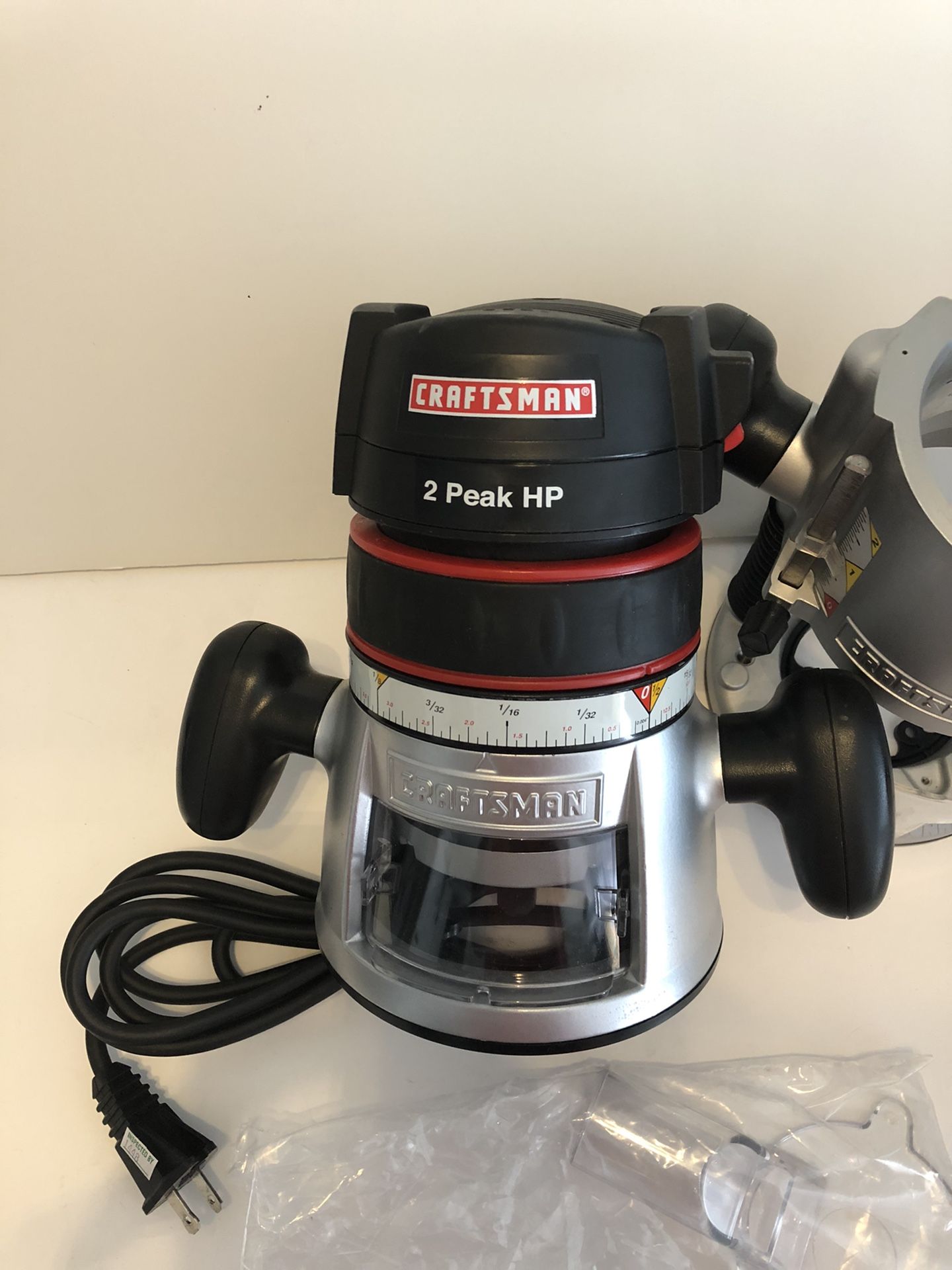 Craftsman Router, Plunger and Base