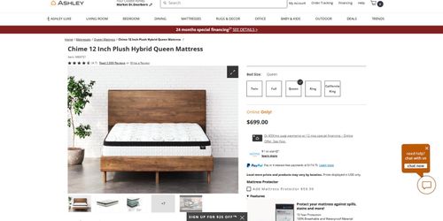 Queen Size Mattress, Like New, Never Used