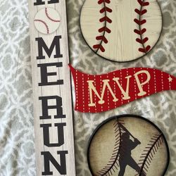Baseball Decor 