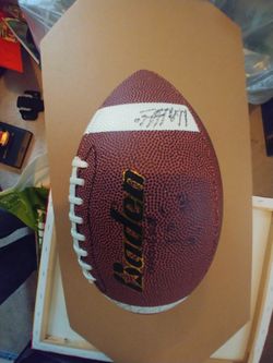 Browns Training Camp Autograph Football