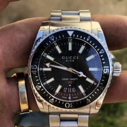 Authentic Gucci Diver Watch 
