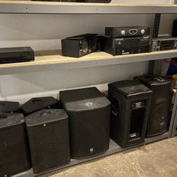 Audio Video DJ Nightclub Equipment 