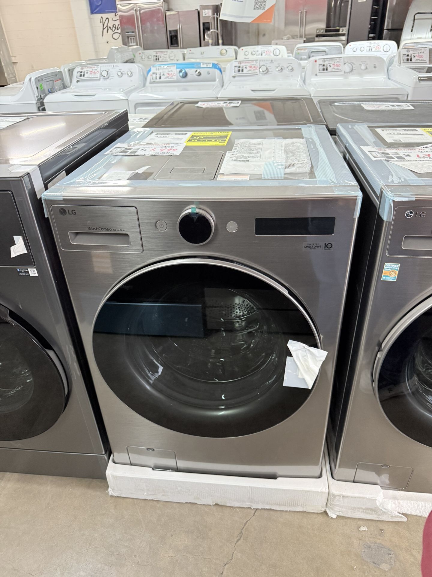 LG ALL IN ONE WASHER AND DRYER
