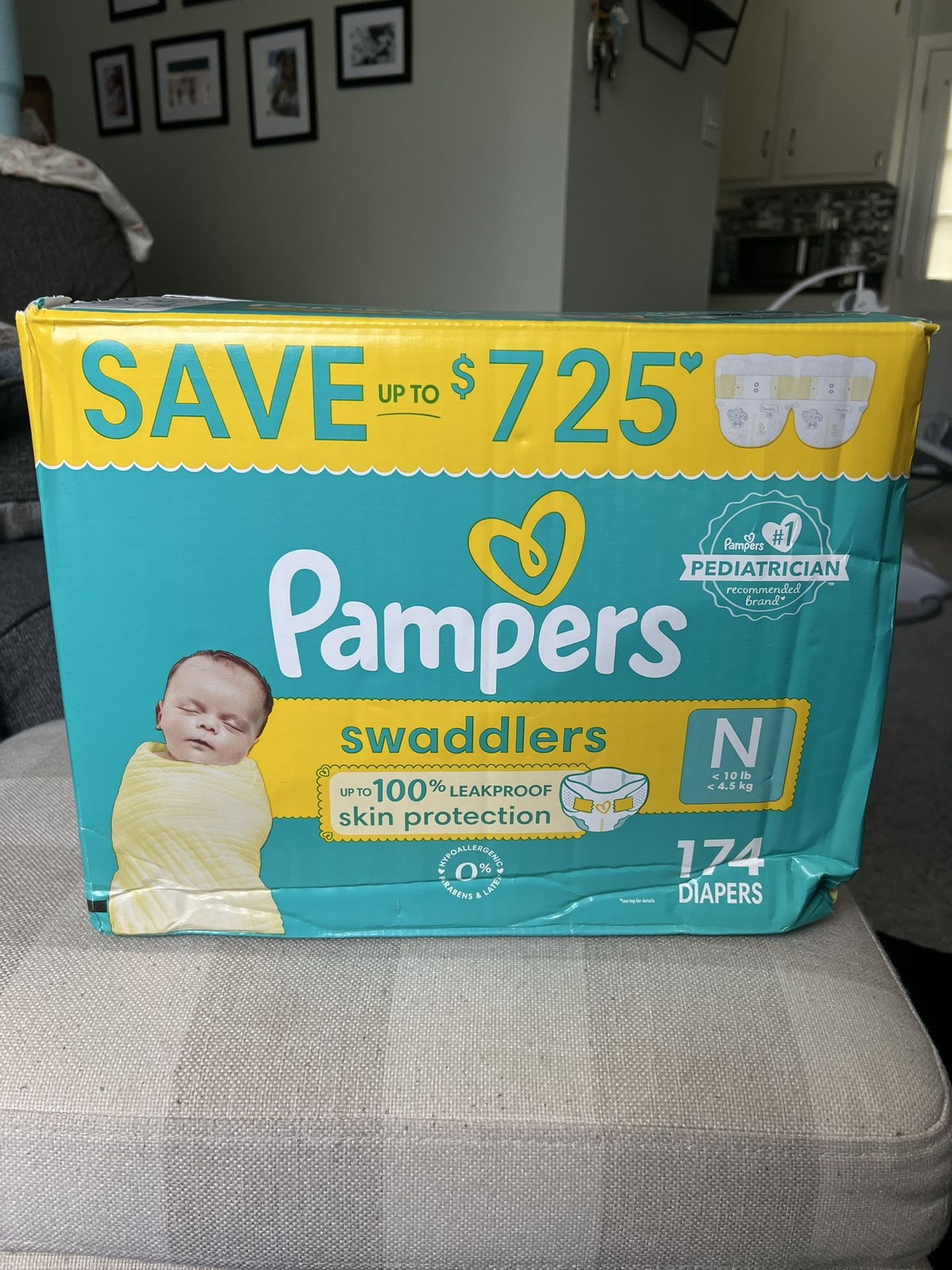 Newborn Pampers Brand New