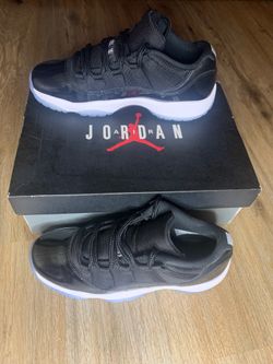 Jordan 12 Retro Low OG “Black Metallic “size7y