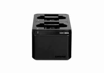 Shure SBC203 Dual Docking Recharging Station for SB903 Lithium-Ion