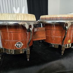 LP Bongos/ LP Bag Hard Case  And High Pitch Cowbell 
