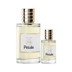 Pétalos y miniatura de viaje