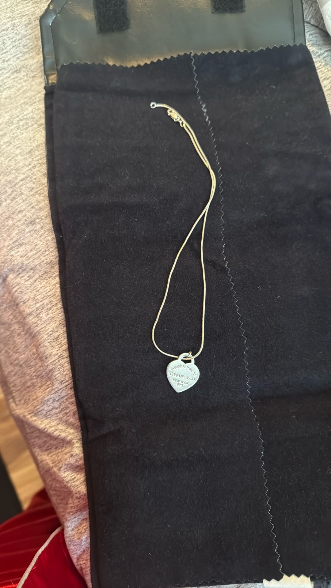 Cute Tiffany Pendant 925 Sterling Silver