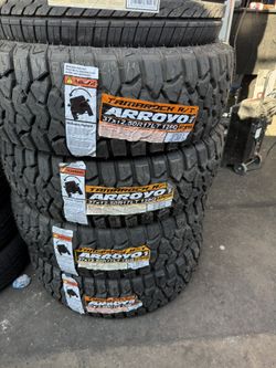 37X12.50R17 Arroyo RT Free Mount And Balance Included