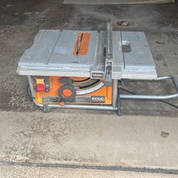 Ridgid Table Saw 
