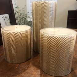 3 - Pottery Barn Candles