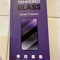 Privacy Screen Protector for iPhone 15 Pro Max[6.7 Inch][3-Pack] Anti-Peep Tempered Glass Film with Easy Installation Frame, 9H Hardness, Scratch Resi
