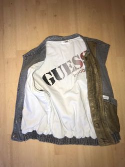 Vintage guess denim jacket