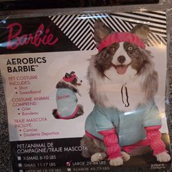 Large Dog Aerobics Barbie Halloween Costume