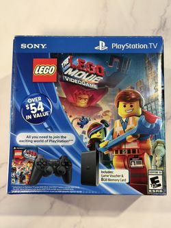 *RARE* Sony PlayStation TV Launch Edition Black Console NEW & FACTORY SEALED