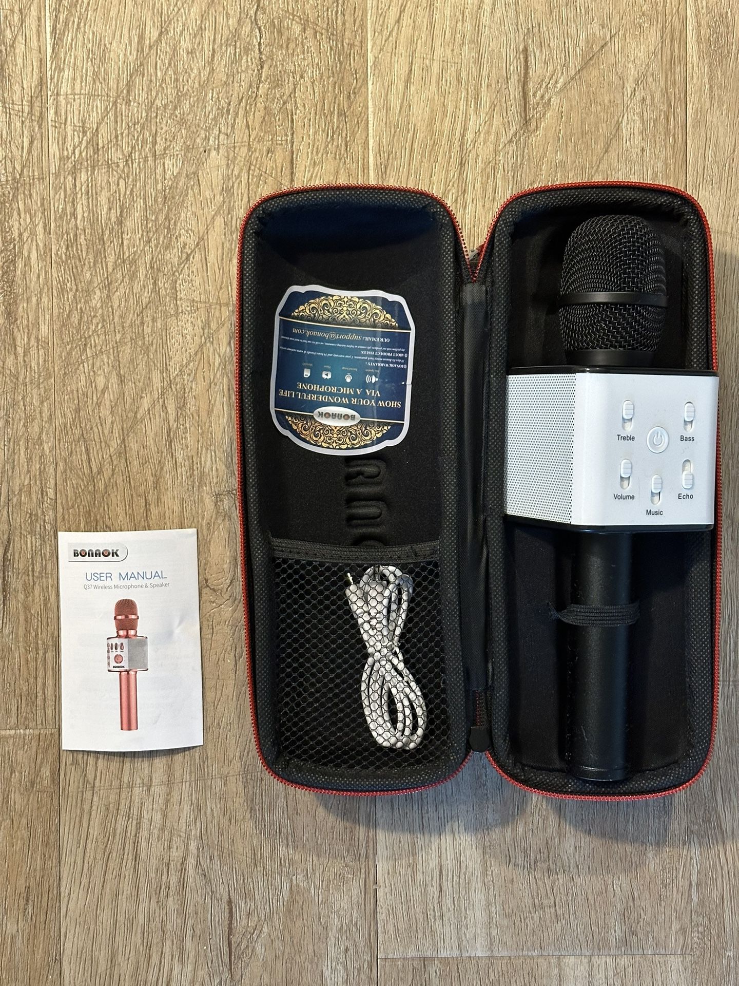 Karaoke Wireless Microphone & Speaker