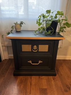 Vintage Refinished End Table