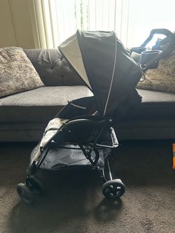 Baby Stroller with Canopy and Cup Holder