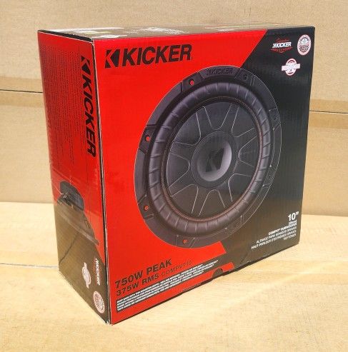 CompVT Series 750 Watts Shallow Subwoofers 10" CVT Bass Speaker CVT10 🚨 Payment Options Available 🚨 No Credit Needed 🚨