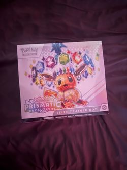 Pokémon Scarlet & Violet Prismatic Evolutions ETB