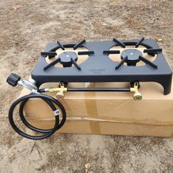 Camping Portable Stove  Propane Gas Heavy Duty 