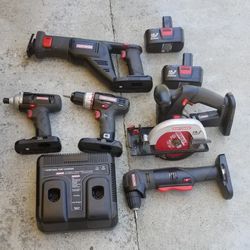 Craftsman Complete Set of Power tools All Working conditions 