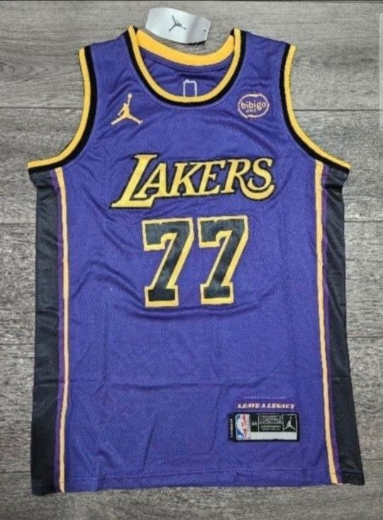 LOS ANGELES LAKERS STITCHED BASKETBALL JERSEY
